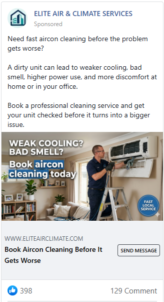 Specific Problem-Solution Offer After